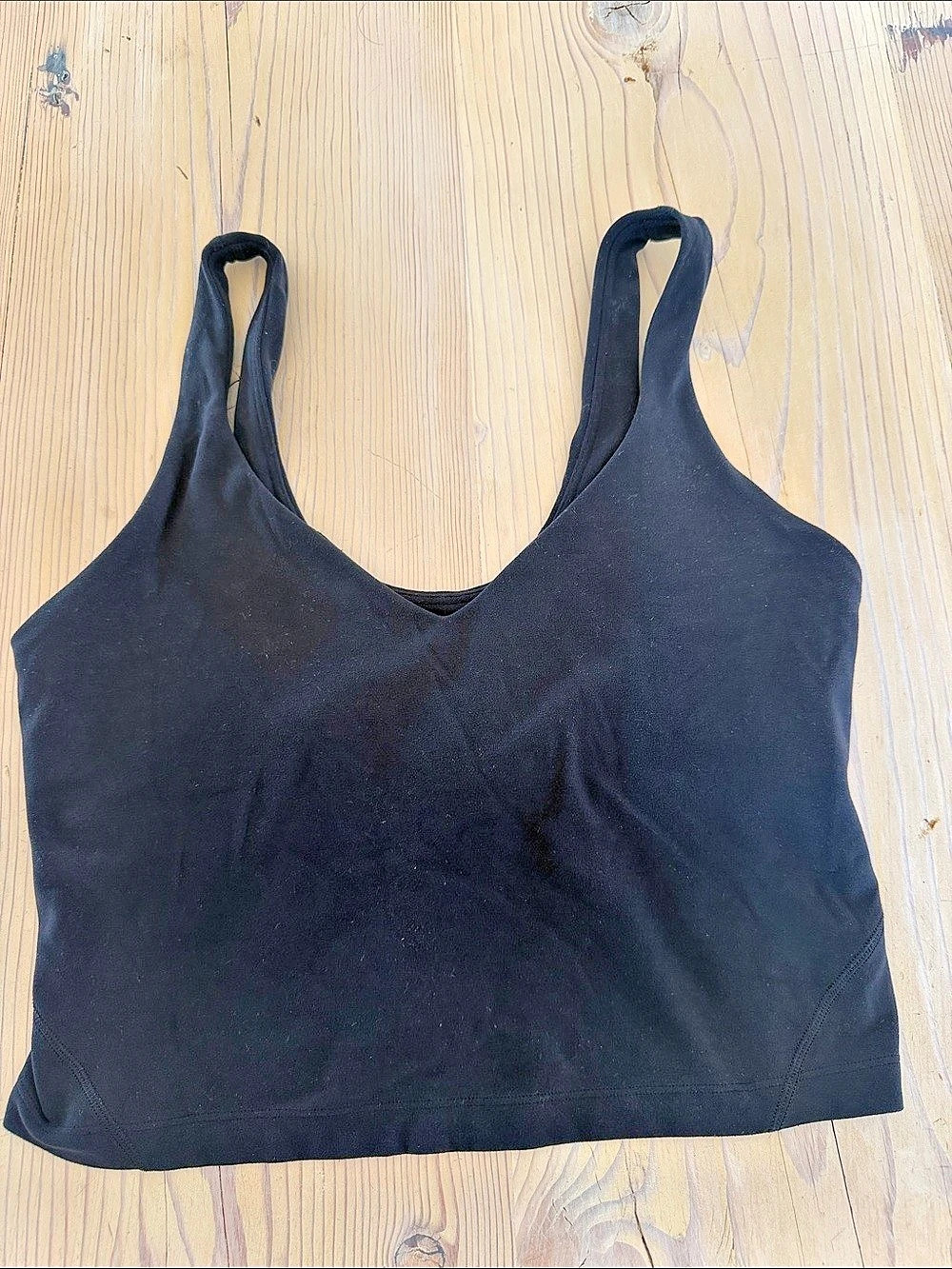 lululemon Align Tank Top Black (Size 6)
